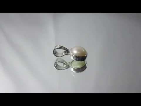 Pearl silver pendent video