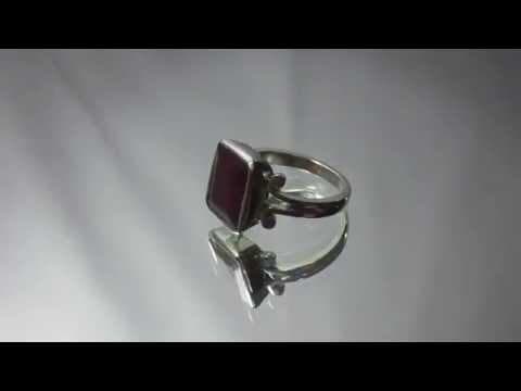 Gomedh silver ring video
