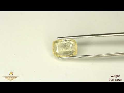 Yellow Sapphire 9.31ct. (Luxury) video