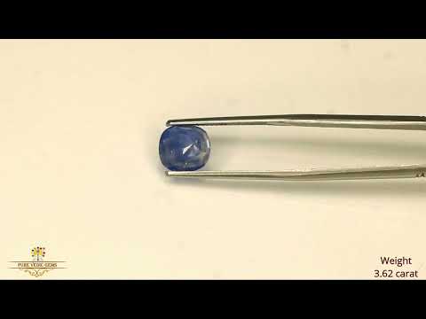 Blue Sapphire 3.62ct. (Economy) video