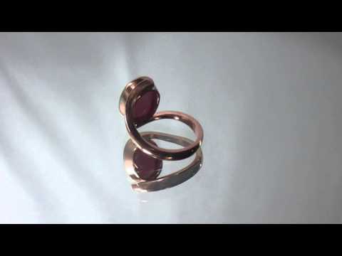 Ruby Copper Ring video