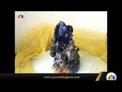 Blue Sodalite Ganesha video