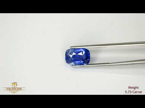 Blue Sapphire 5.73ct. (Super Luxury) video