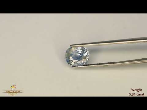 Blue Sapphire 5.31ct. (Premium) video