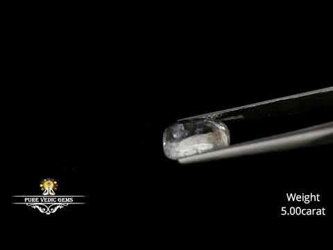 White Sapphire 5.00ct. (Luxury) video
