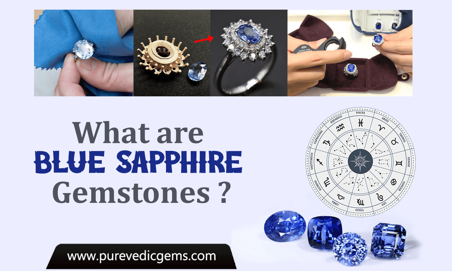 What are blue sapphire gemstones ?