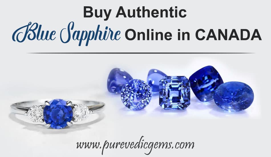 How To Purchase Authentic Blue Sapphire Online in Canada?