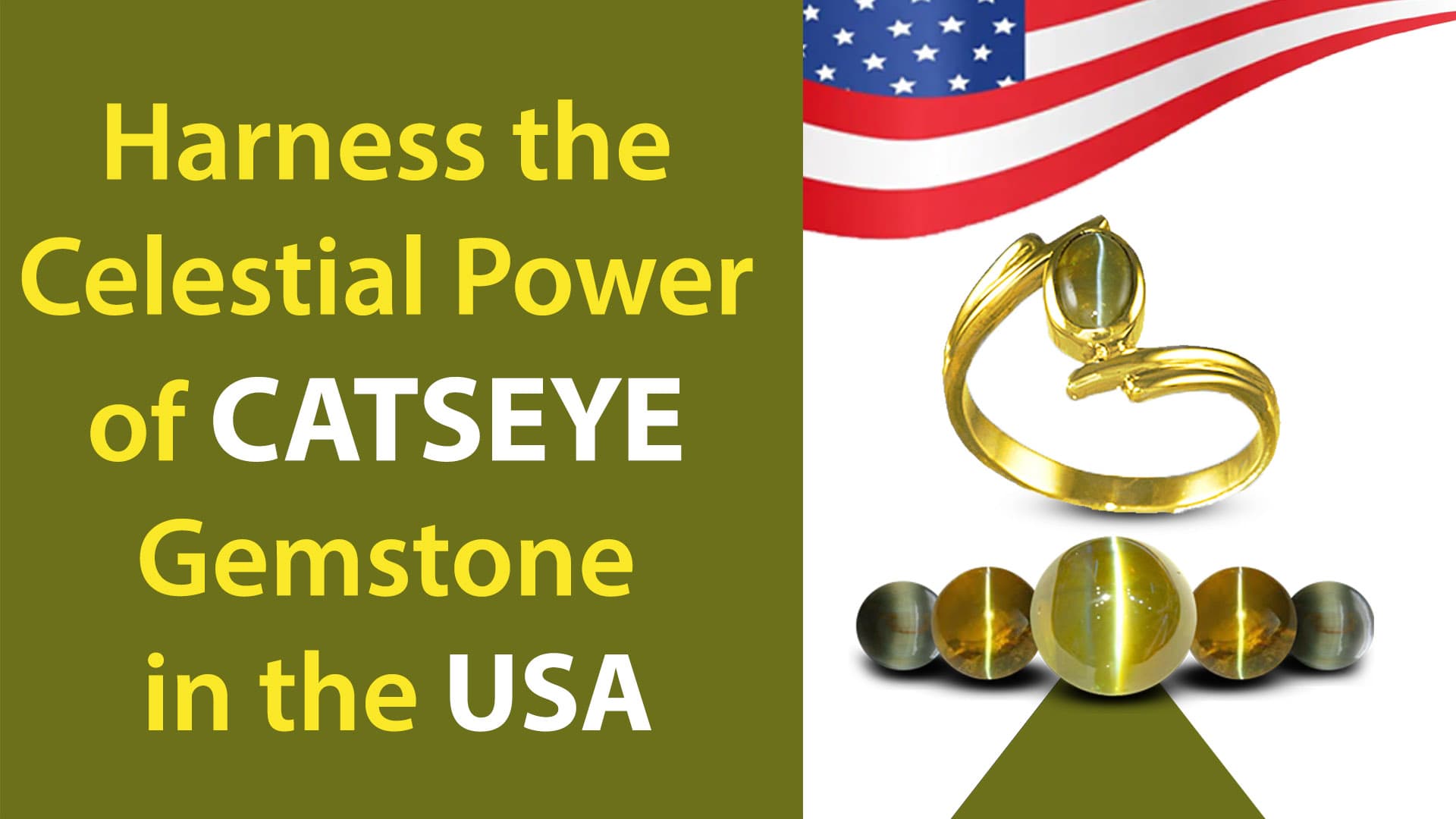 Harness the Celestial Power of Catseye Gemstone in the USA