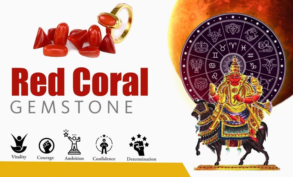 Red Coral (Moonga) Gemstone of Mars
