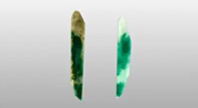 Gemstone bleaching treatment example one