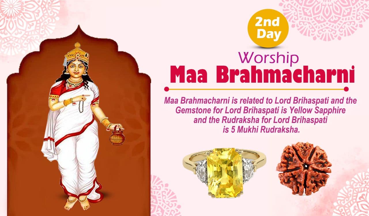 Maa Brahmacharini — second manifestation of Goddess Durga on Navaratri day 2