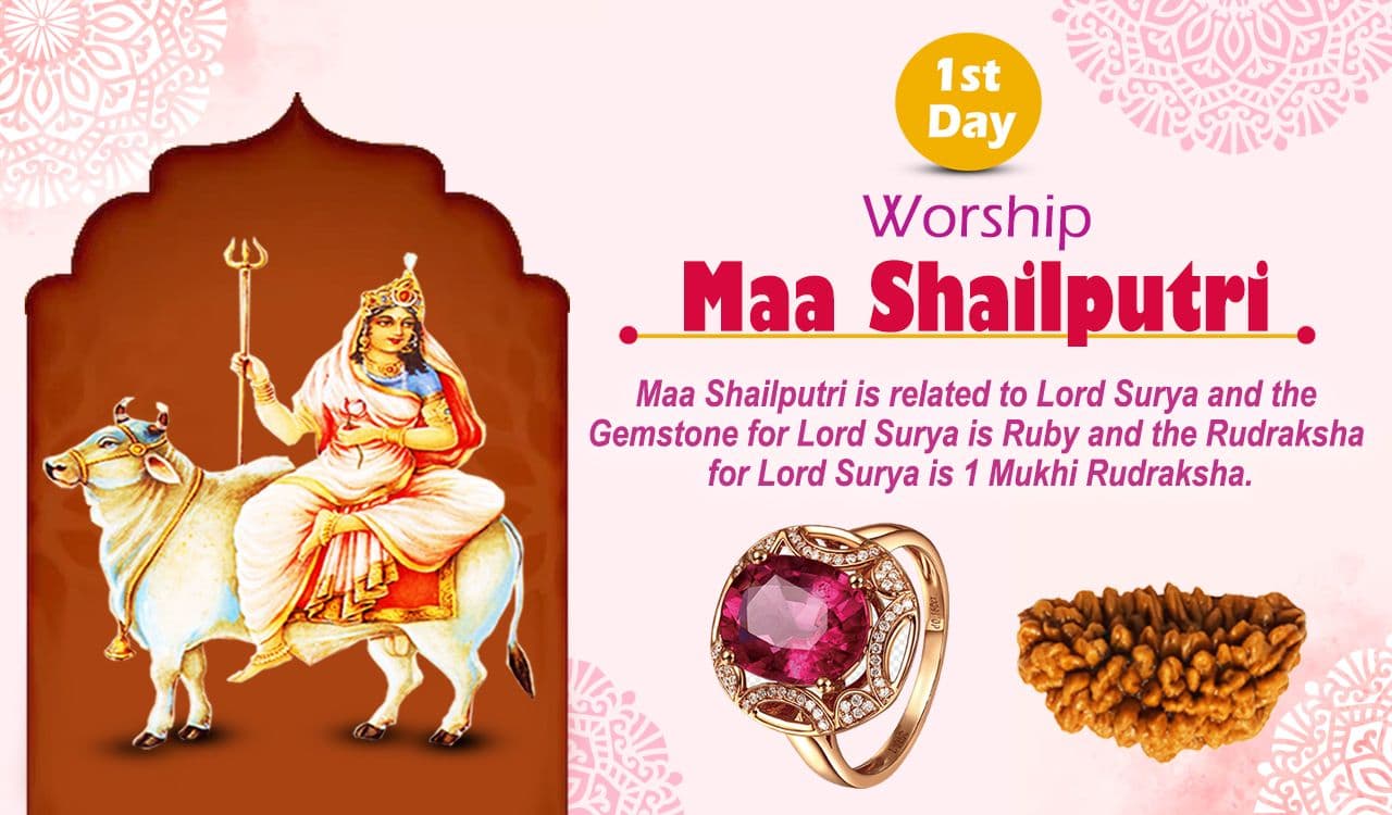 Maa Shailputri — first manifestation of Goddess Durga on Navaratri day 1