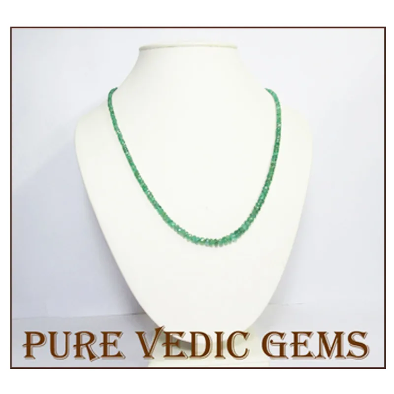 Emerald Mala weight 68.430carat — image 1