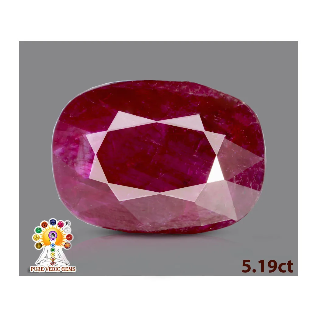 African Ruby 5.19ct. (Luxury) — image 1