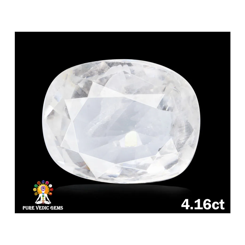 White Sapphire 4.16ct. (Super Premium) — image 1