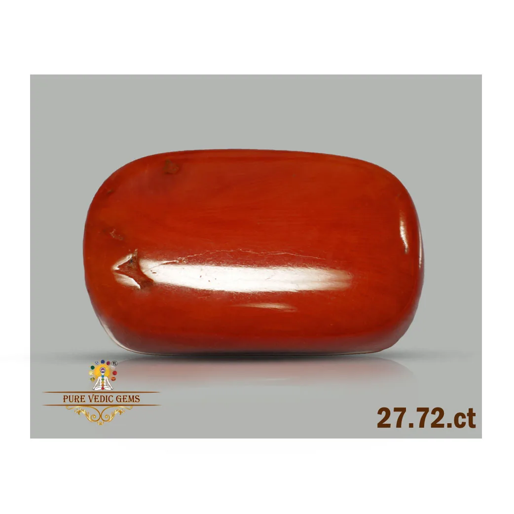 Red Coral 27.72ct. — image 1