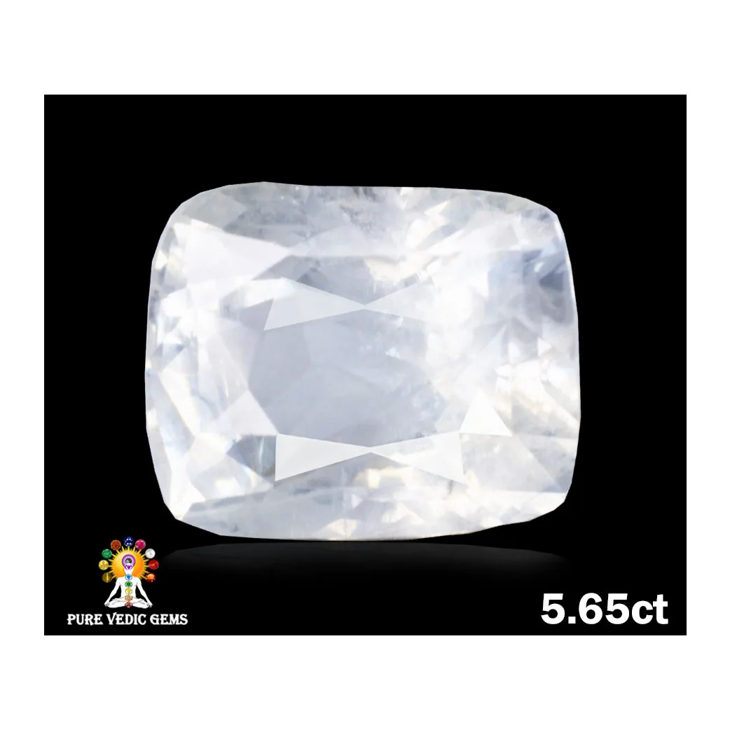 White Sapphire 5.65ct. (Super Premium) — image 1