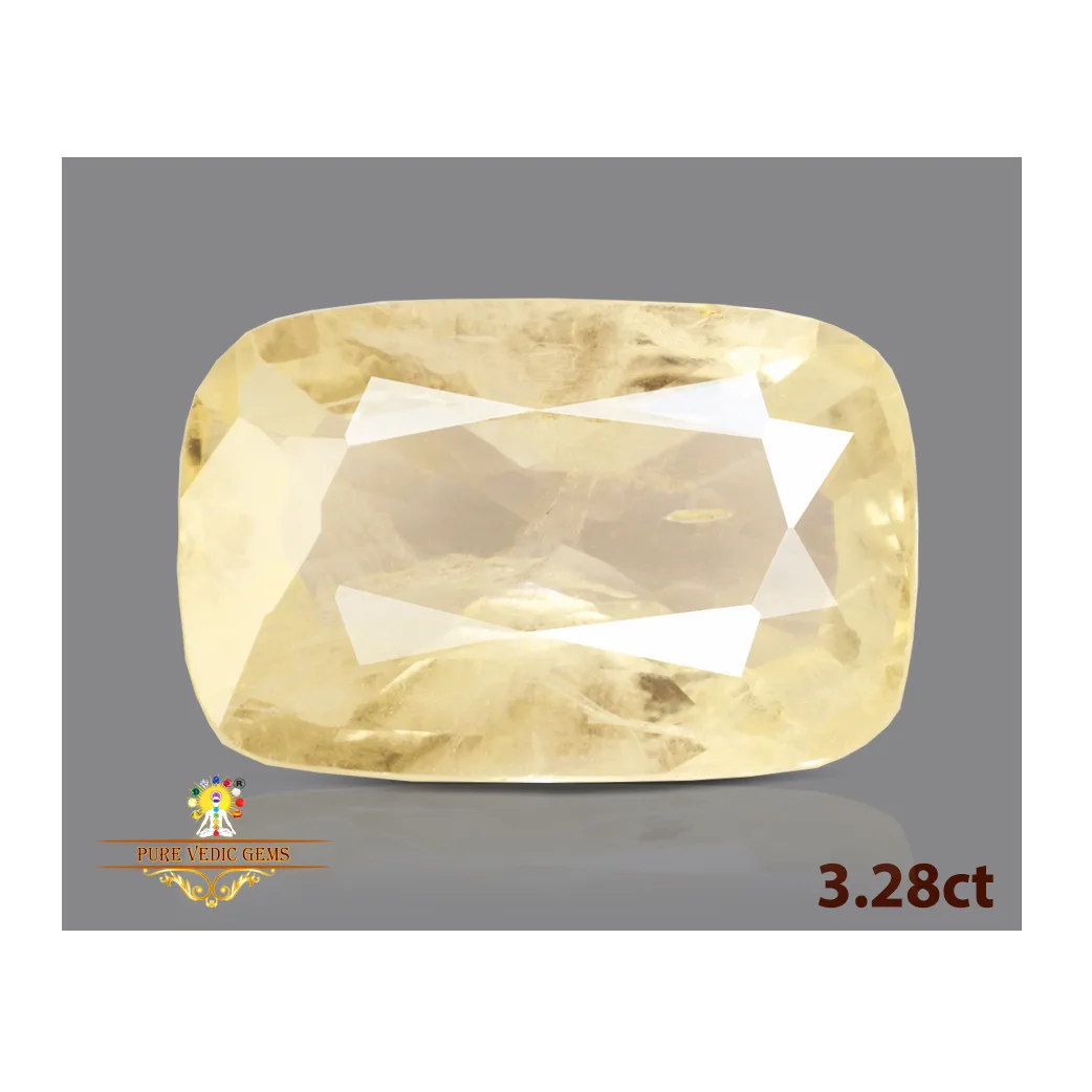 Yellow Sapphire 3.28ct. (Luxury) — image 1