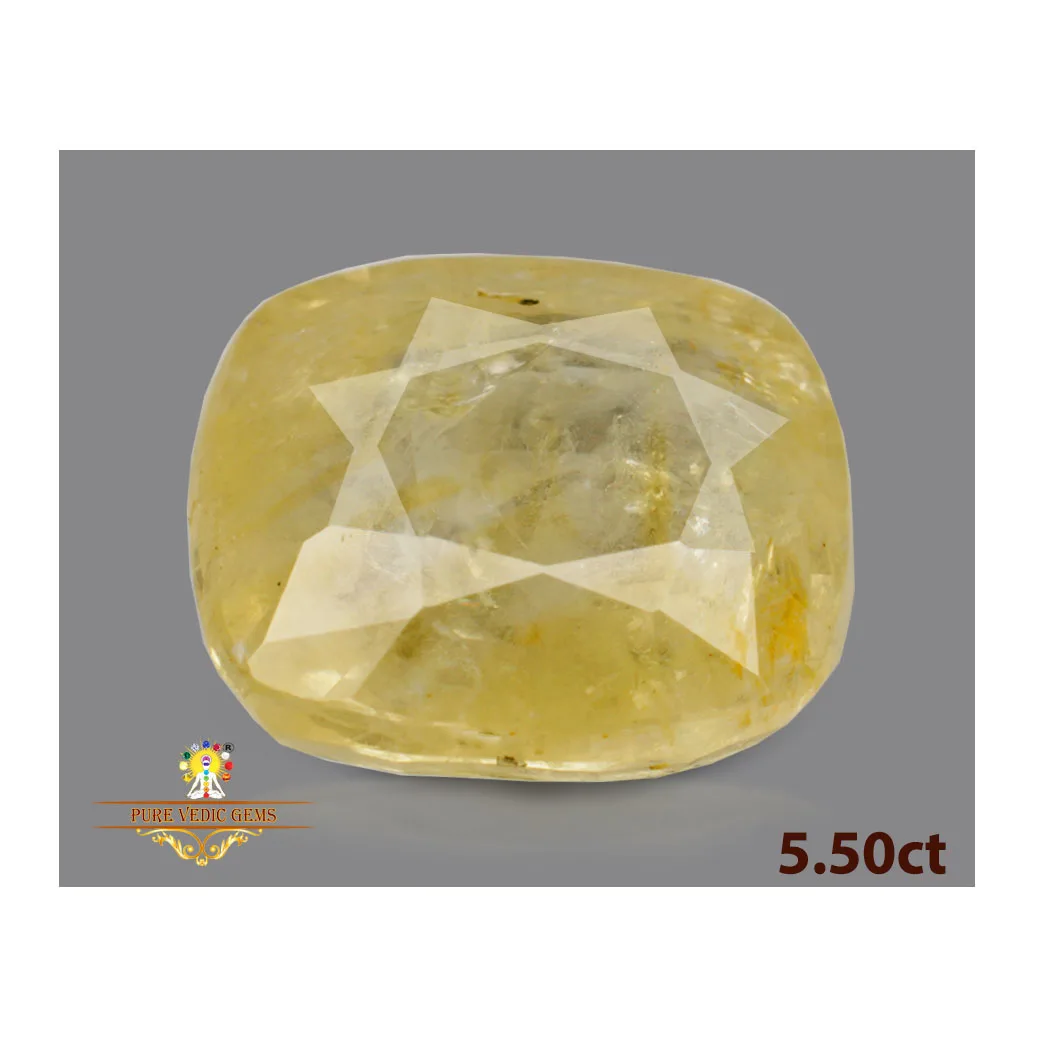 Yellow Sapphire 5.50ct. (Economy) — image 1
