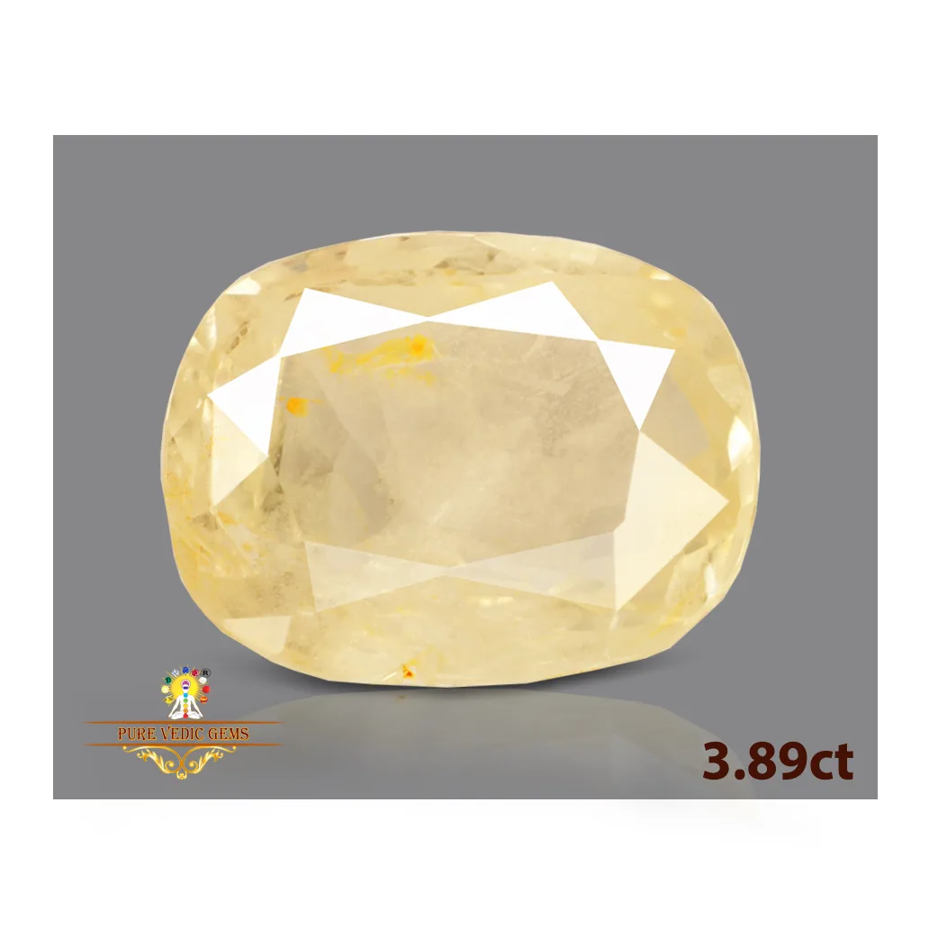 Yellow Sapphire 3.89ct. (Super Premium) — image 1