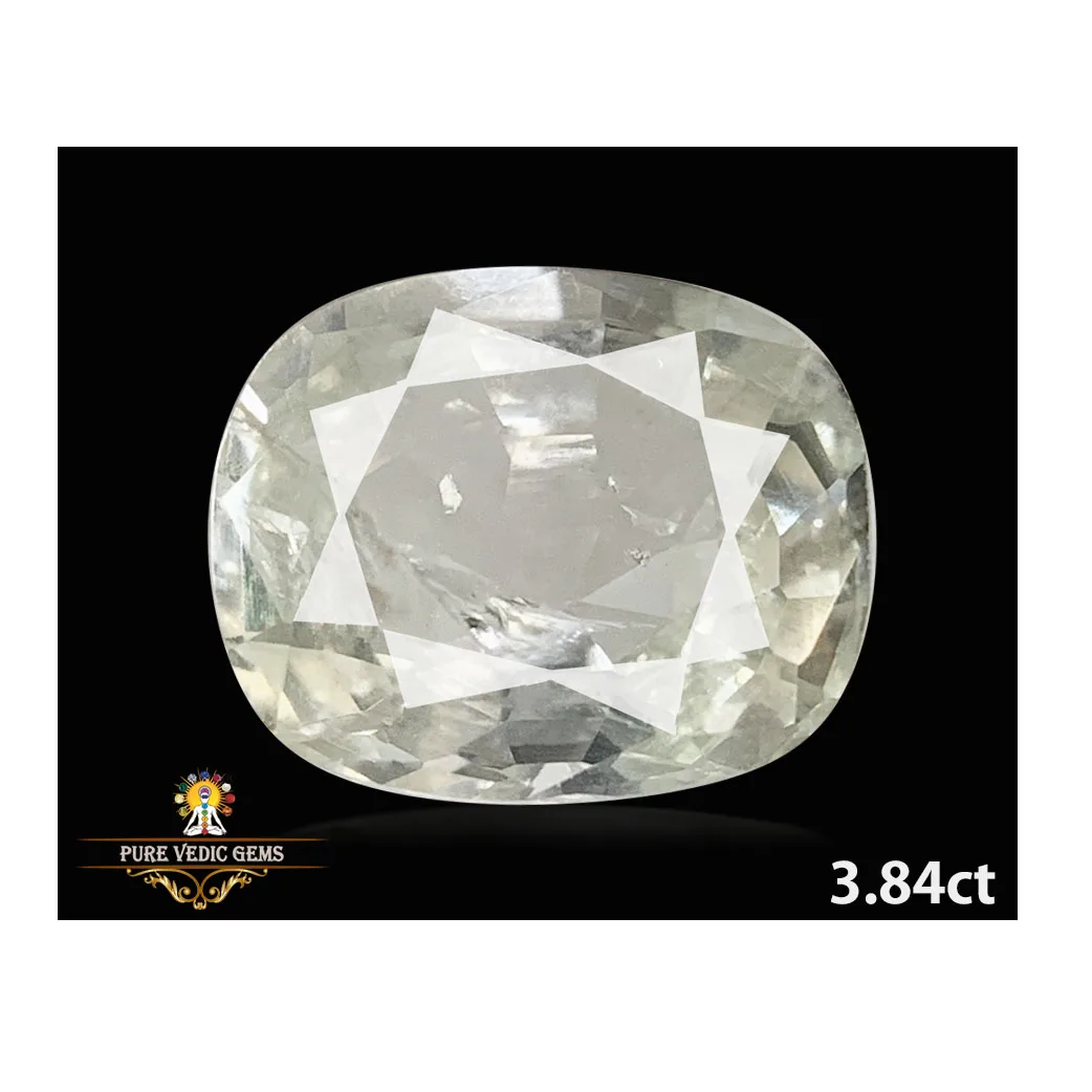 White Sapphire 3.84ct. (Premium) — image 1