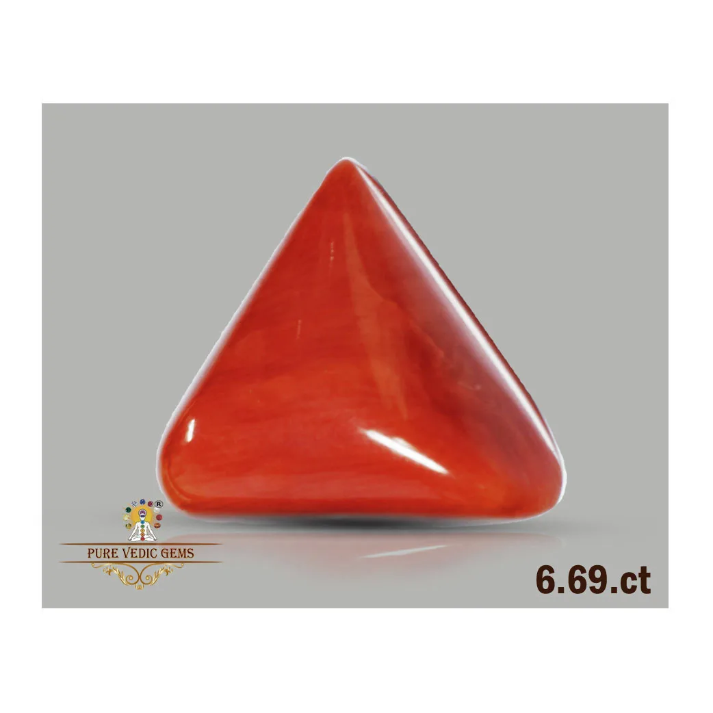Red Coral 6.69ct. — image 1
