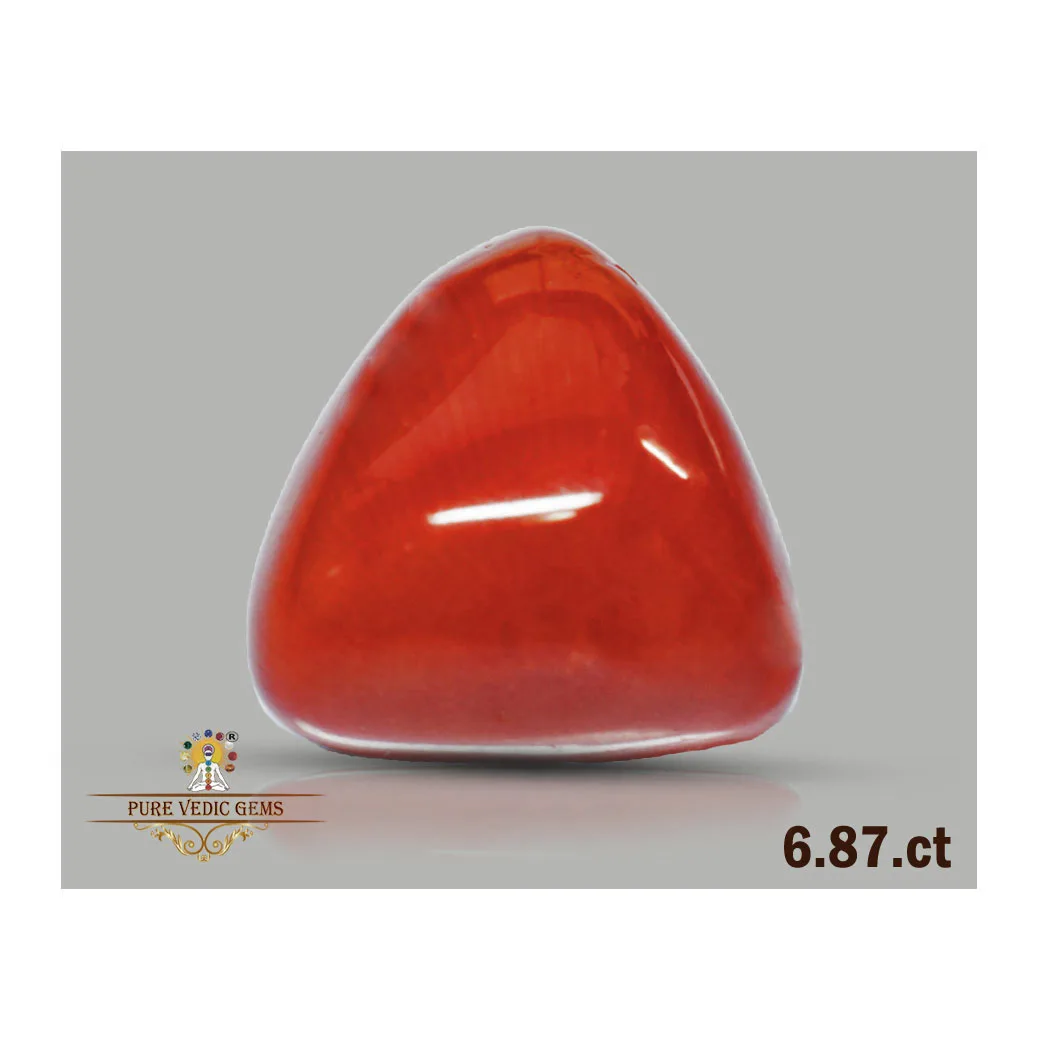 Red Coral 6.87ct. — image 1