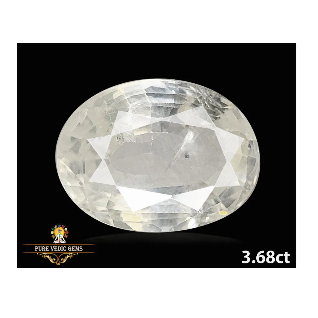 White Sapphire 3.68ct. (Premium) — image 1