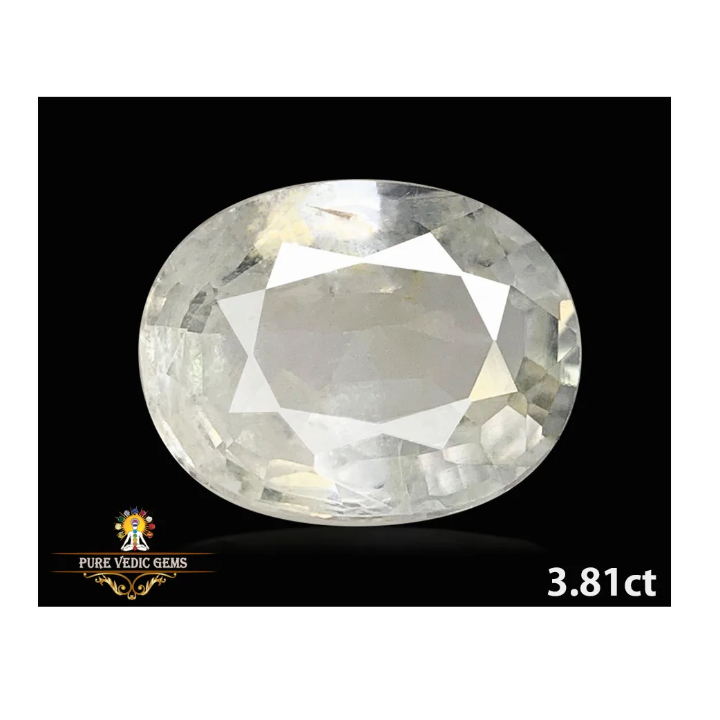 White Sapphire 3.81ct. (Premium) — image 1