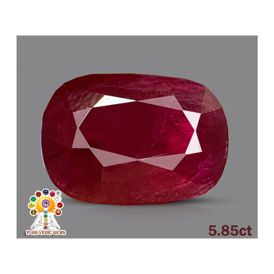 African Ruby 5.85ct. (Luxury) — image 1