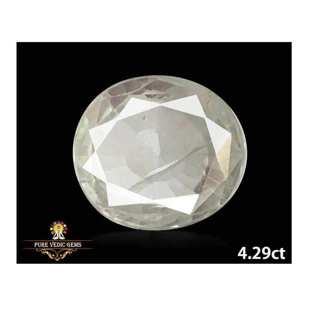 White Sapphire 4.29ct. (Premium) — image 1