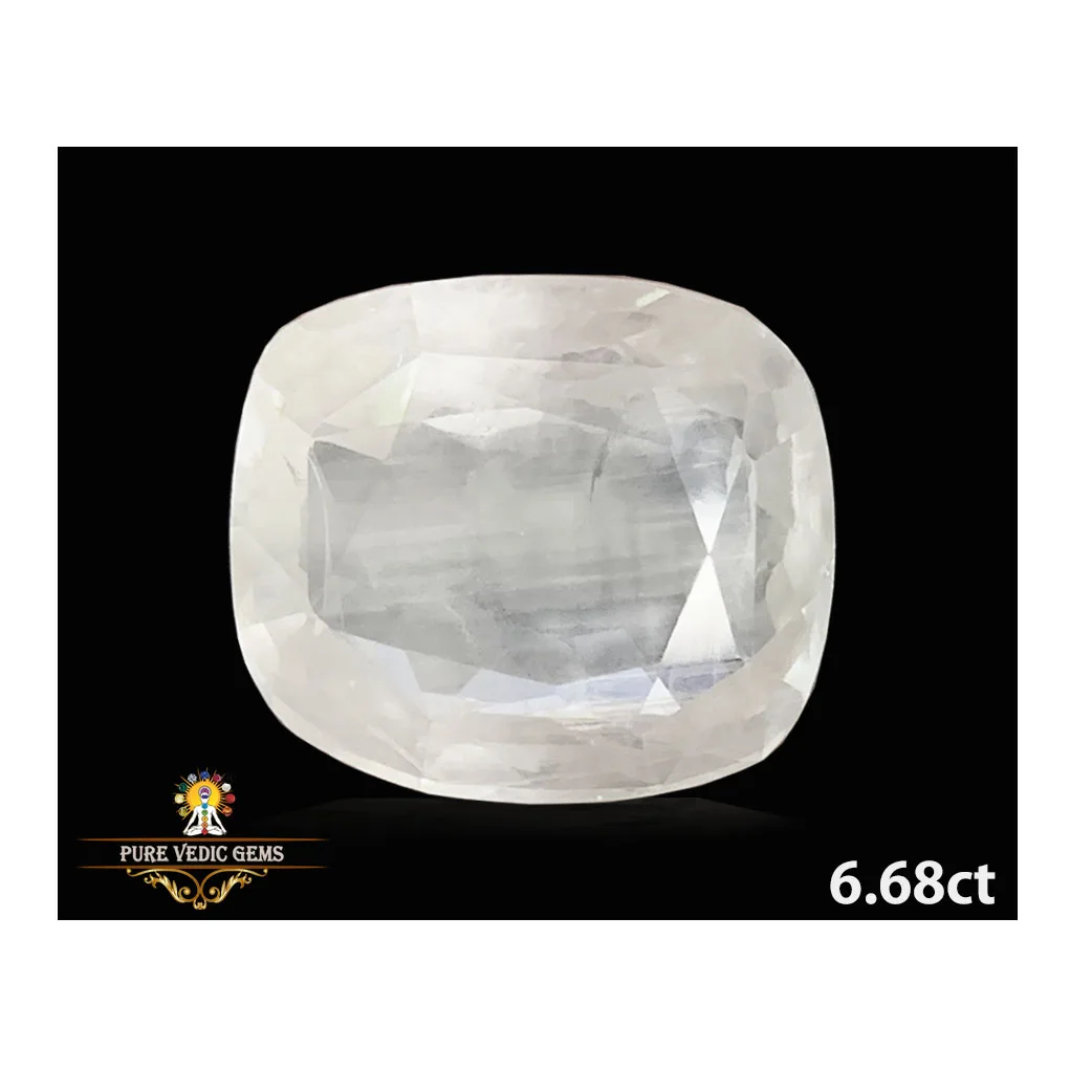 White Sapphire 6.68ct. (Super Premium) — image 1