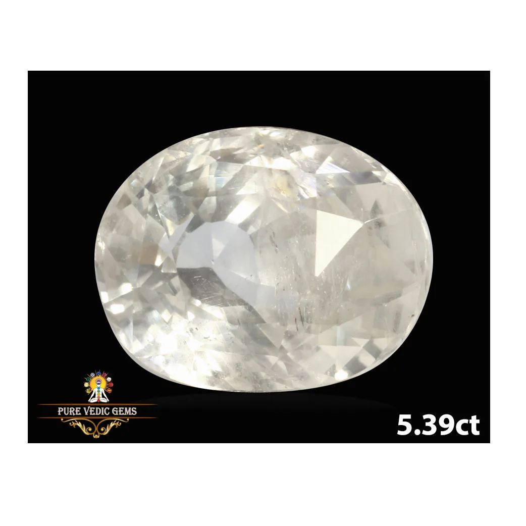 White Sapphire 5.39ct. (Luxury) — image 1