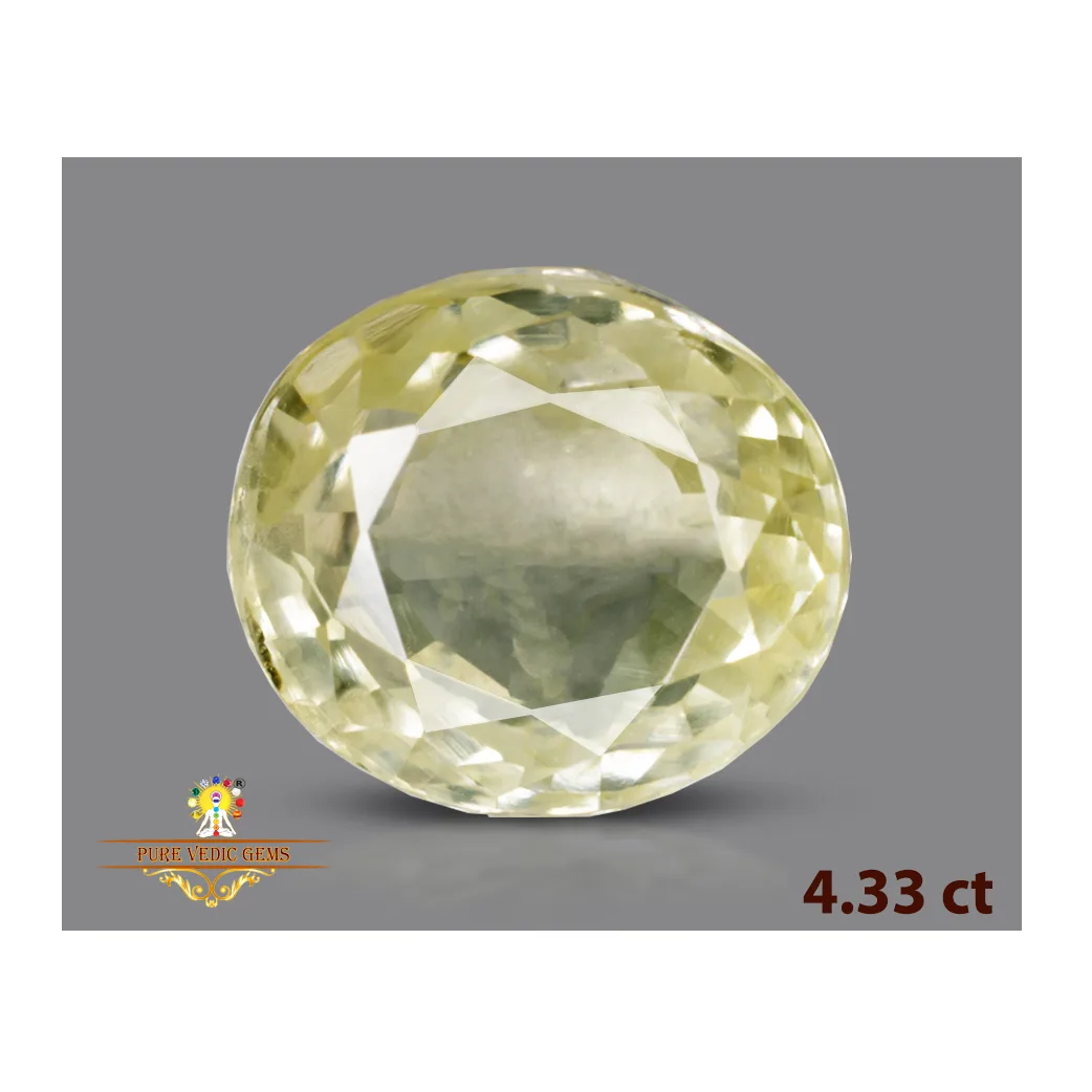 Yellow Sapphire 4.33ct. (Luxury) — image 1