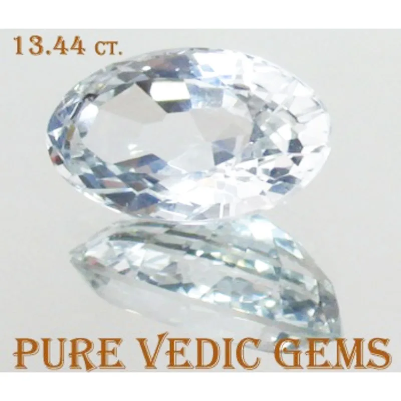 White Topaz 13.44ct. — image 1