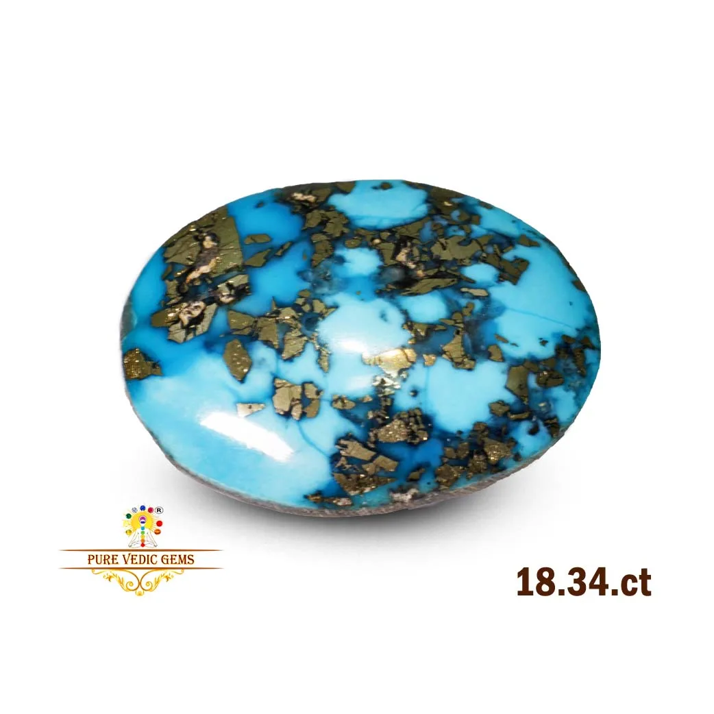 Irani Turquoise 18.34ct. — image 1
