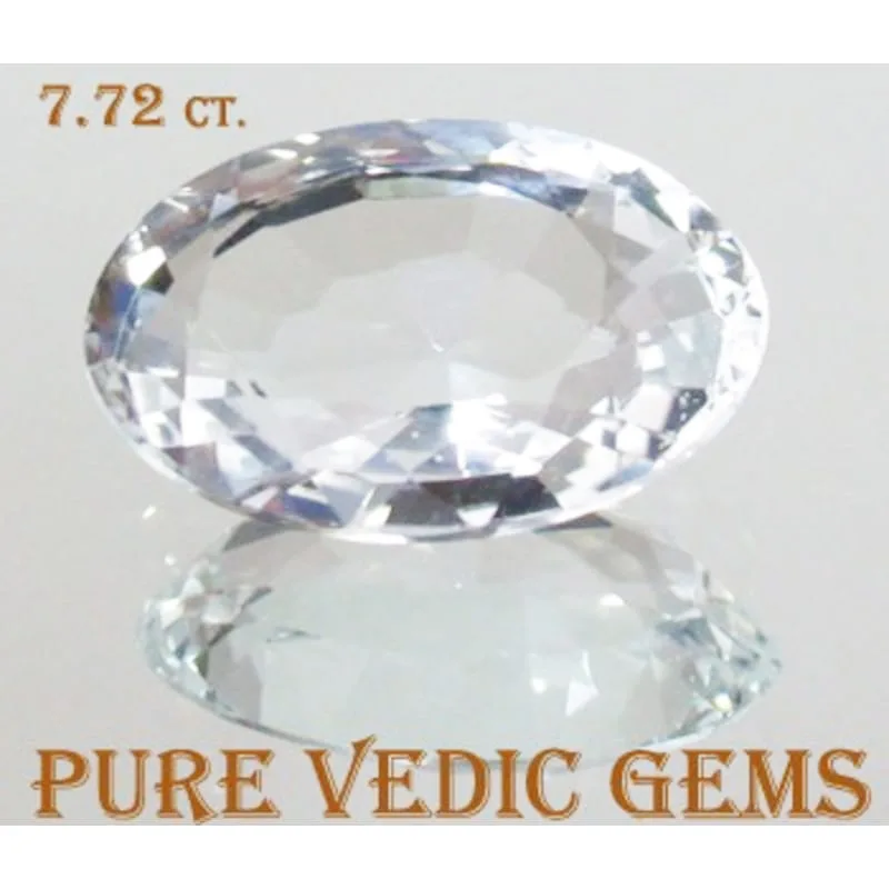 White Topaz 7.72ct. — image 1