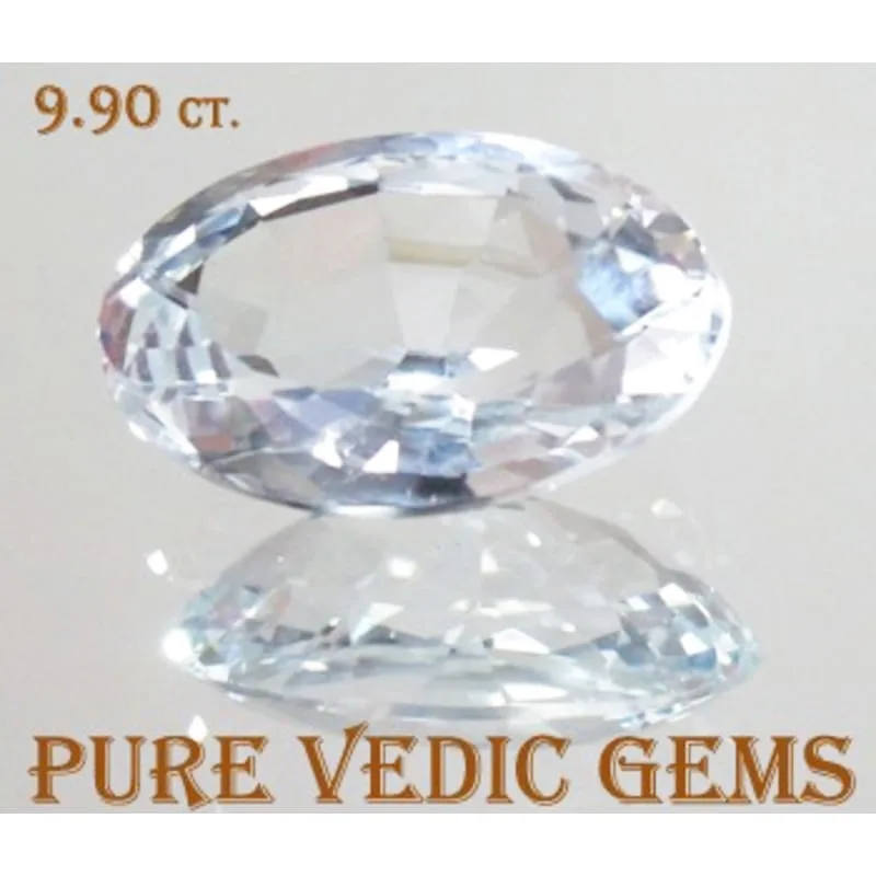 White Topaz 9.90ct. — image 1