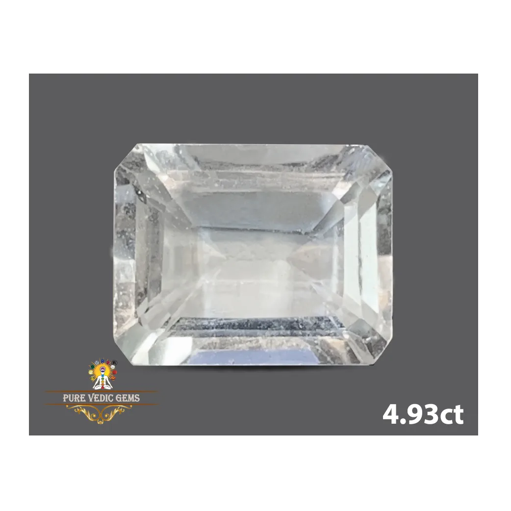 White Topaz 4.93ct. — image 1