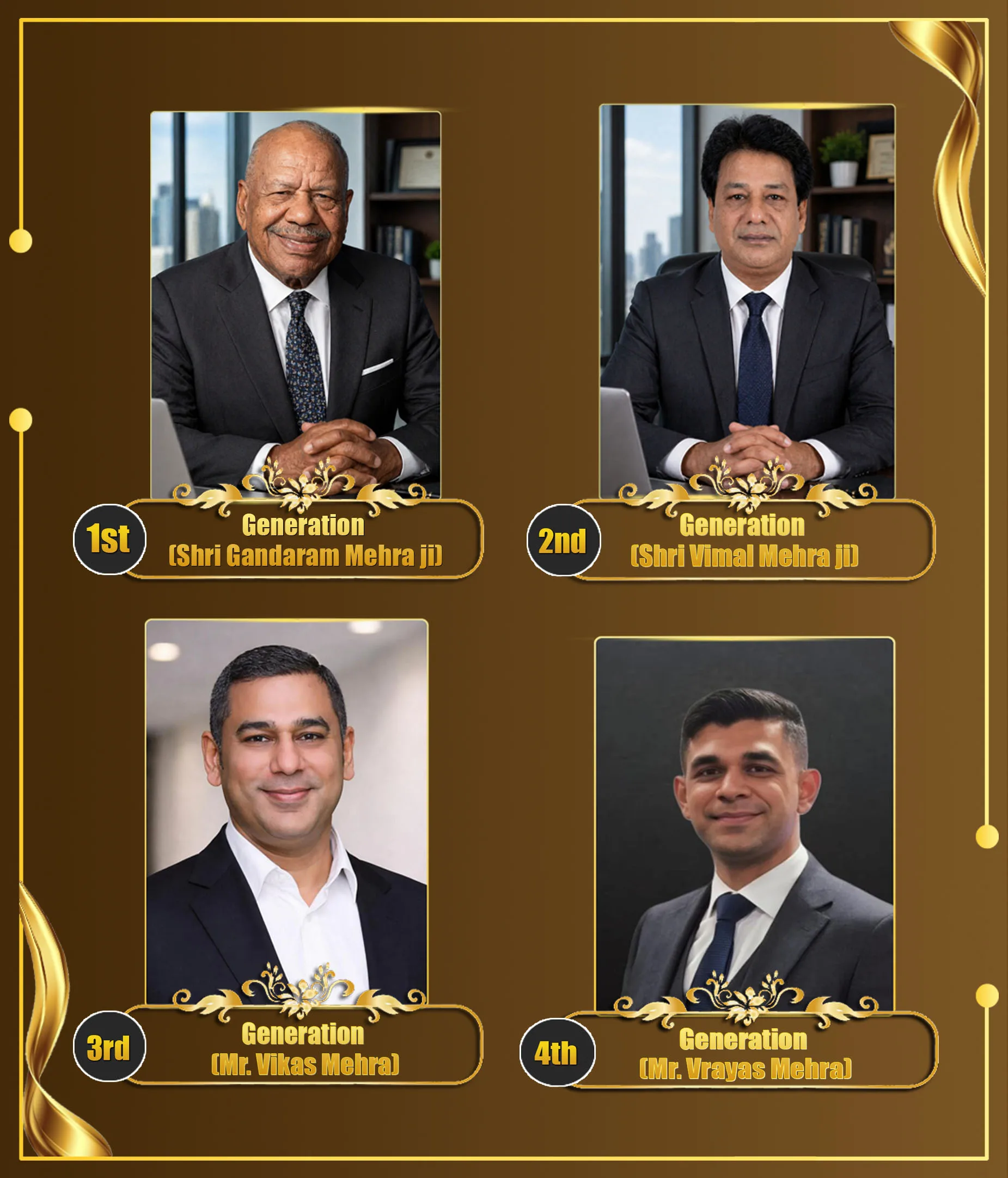 Four generations of Pure Vedic Gems family heritage since 1937