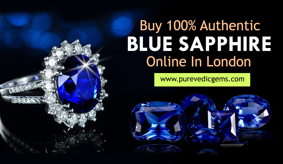 Buy 100% Authentic Blue Sapphire Online In London