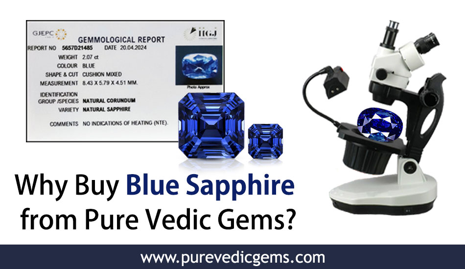 Why Buy Blue Sapphire from Pure Vedic Gems
