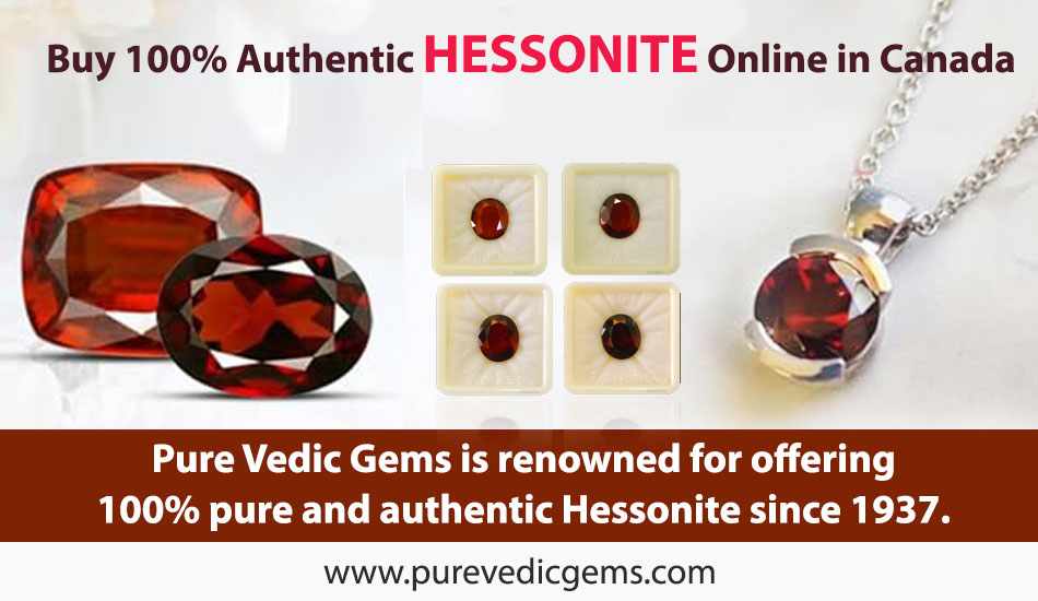 Buy 100% Authentic Hessonite Online in Canada