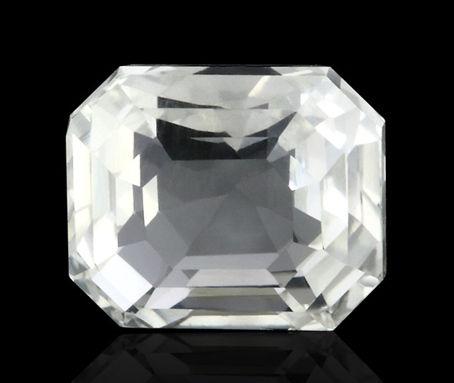 White Sapphire Gemstone