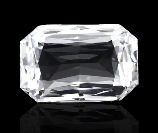 White Sapphire Gemstone
