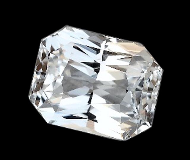 White Sapphire Gemstone