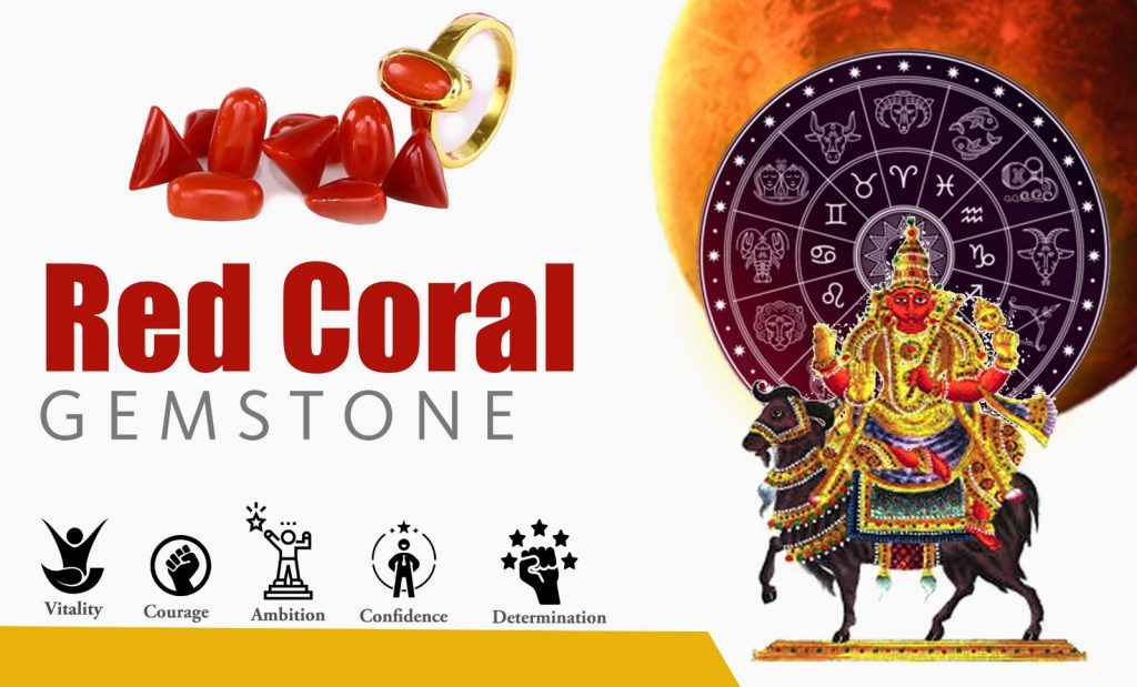 Red Coral (Moonga) Gemstone of Mars